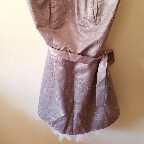 Silver Mini Dress - Picture 2 of 3